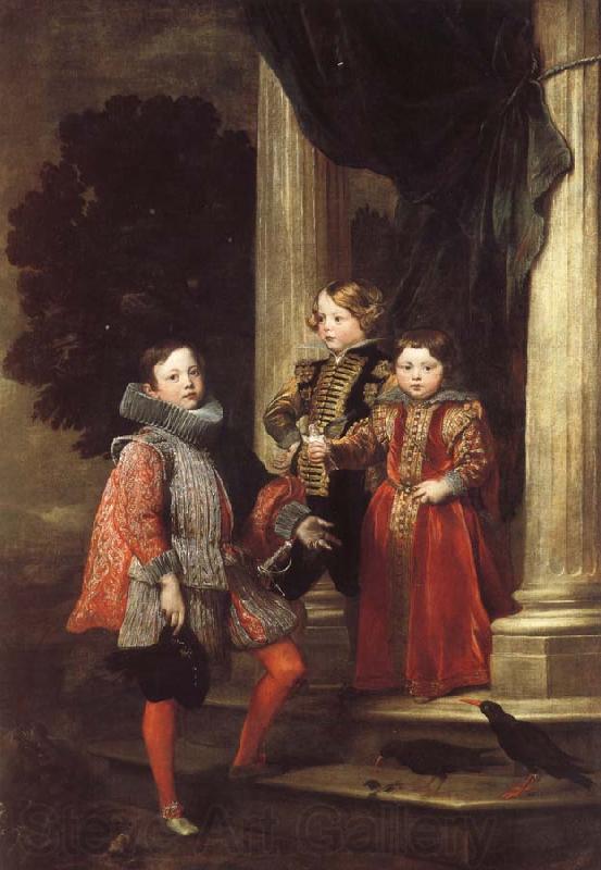 Anthony Van Dyck The Balbi Children